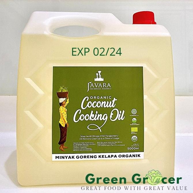Jual Coconut cooking oil JAVARA 5L / Minyak kelapa JAVARA non-aroma 5L ...