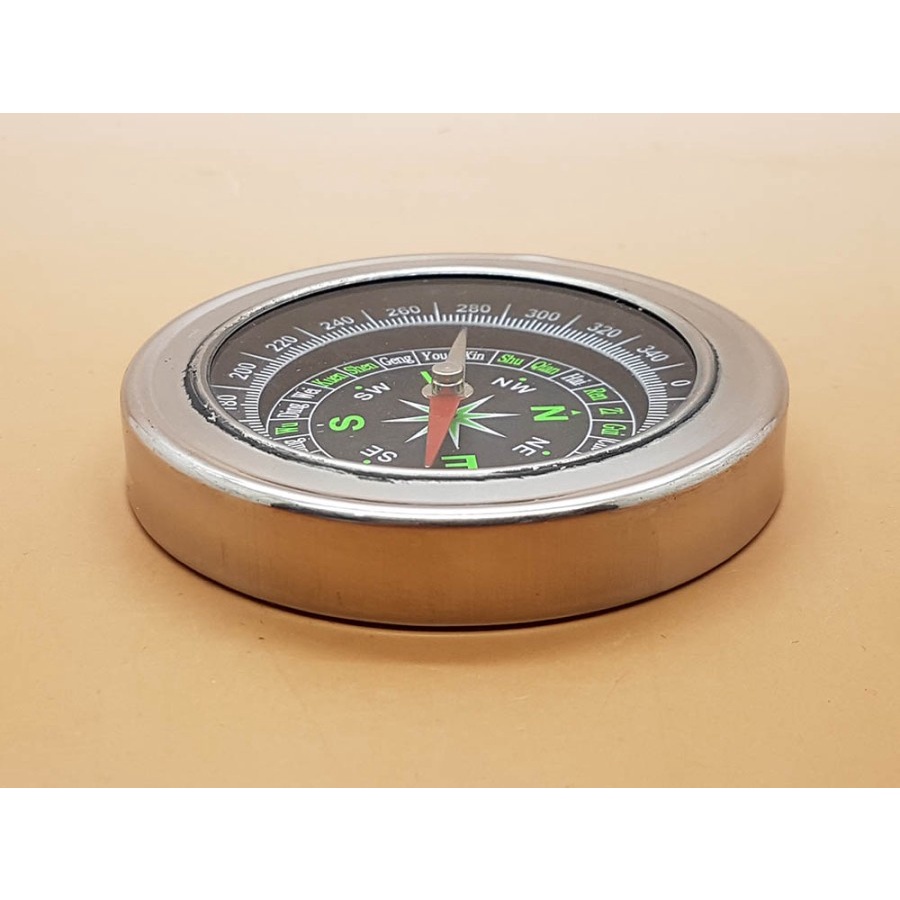 Jual Kompas Kecil Dia 75mm (Compass, penunjuk arah mata angin) | Shopee ...