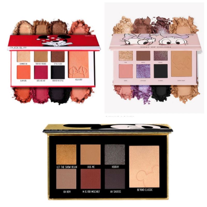 Jual Dose of Colors - Mickey and Minnie Palette | Shopee Indonesia