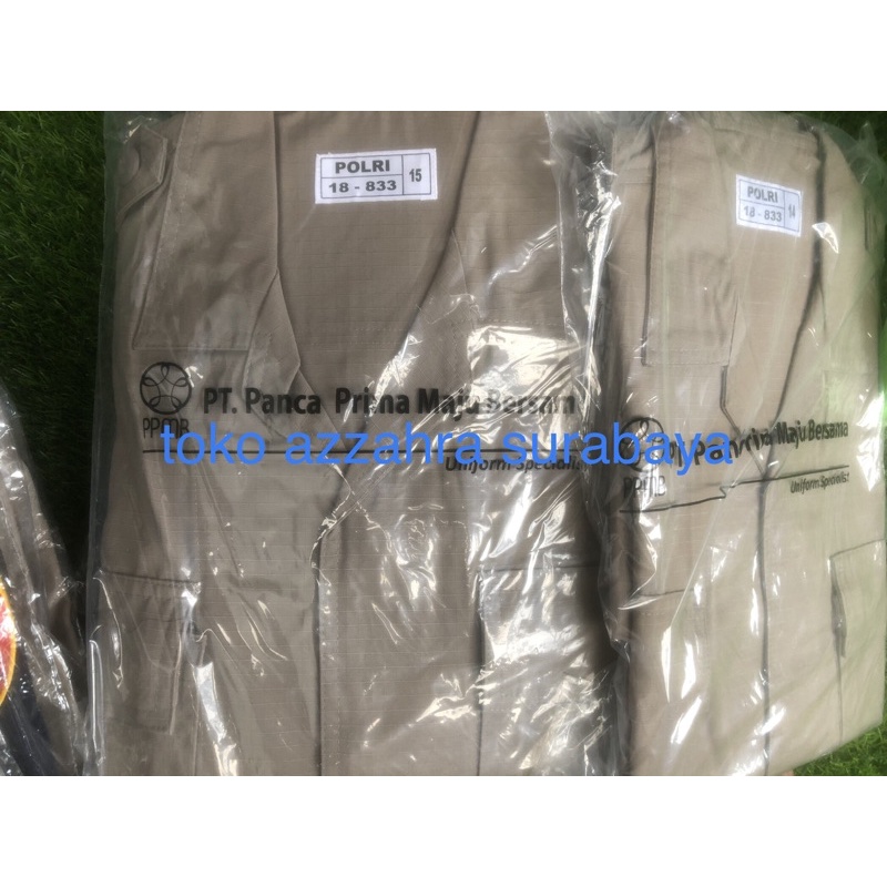 Jual Seragam PDL satpam (jatahpolisi) atau seragam polisi PDL | Shopee ...