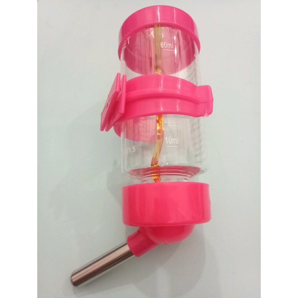 Jual botol minum 80 ml hamster mencit tikus hewan peliharaan aksesoris ...