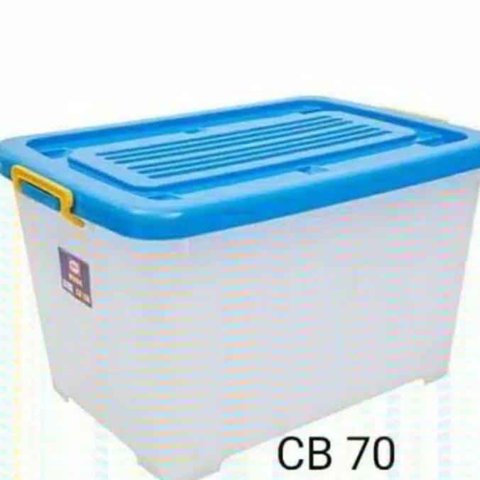 Jual UNIK REAL CONTAINER BOX SHINPO 70 LITER CB 70 FSDF6463E | Shopee ...