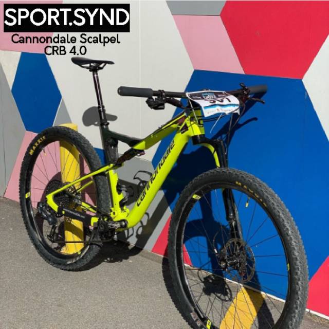 CANNONDALE SEPEDA GUNUNG DOWNHILL MTB SCALPEL SI CRB 4 2019 ORIGINAL