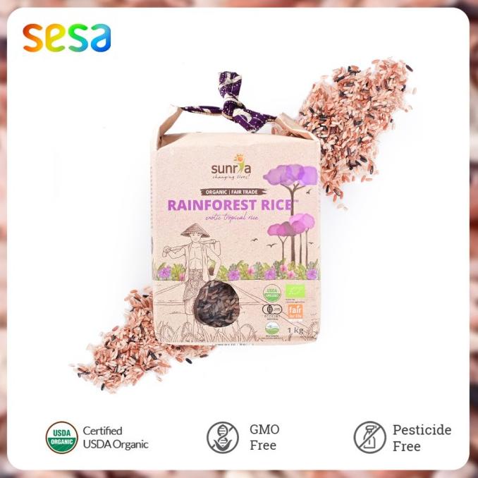 Jual SUNRIA RAINFOREST RICE SUNRIA 1KG | Shopee Indonesia