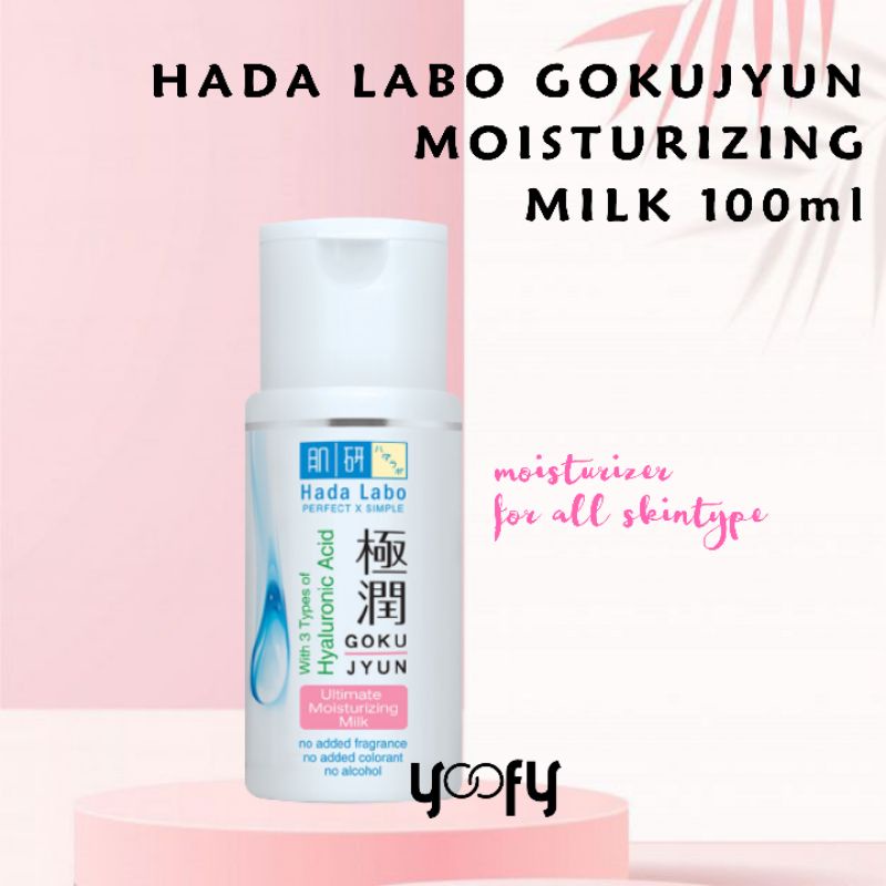 Jual HADA LABO GOKUJYUN ULTIMATE MOISTURIZING MILK 100 ML HADA