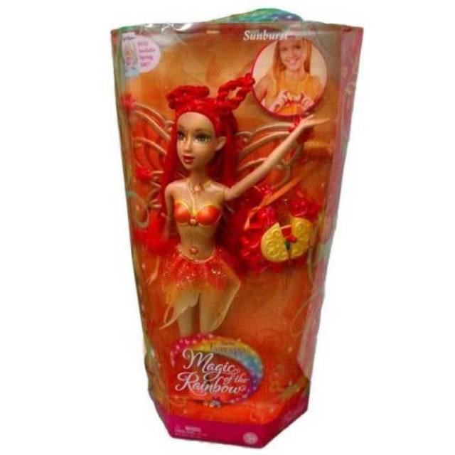 Jual 22C Barbie Fairytopia - Magic of the rainbow - Sunburst Doll