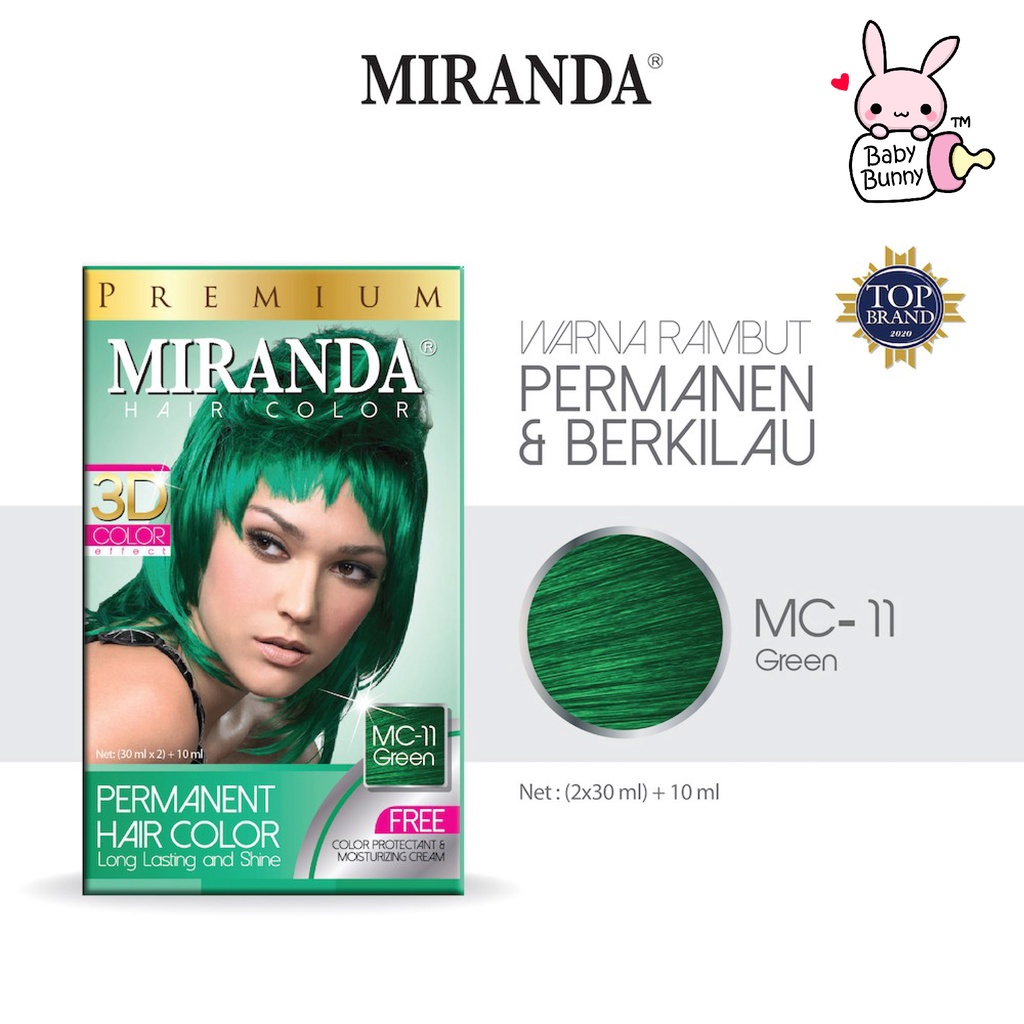 Jual BELIA MIRANDA Premium Hair Color Cream ML Peroxide ML Semir Cat Rambut BABY BUNNY