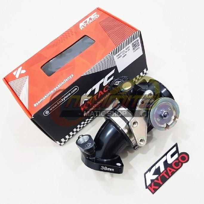 Jual Throttle Body Pipa Gas Hawa Udara KTC Kytaco Racing 38mm Yamaha ...