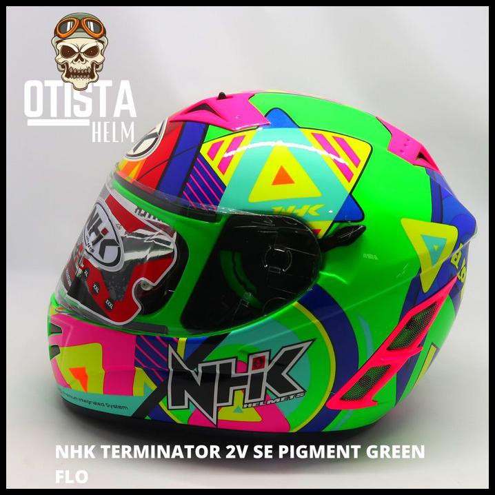 Kaca helm nhk store terminator full face