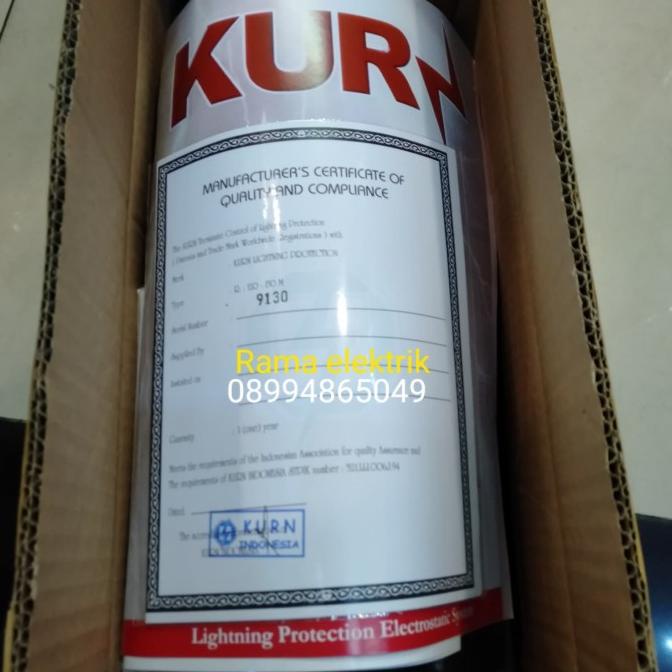 Jual Kurn R 150/Penangkal Petir/Anti Petir/Lightning Protection Kurn R ...
