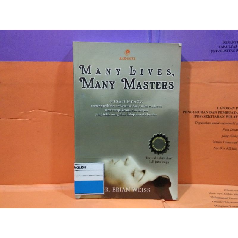 Jual Many Lives Many Masters - Dr Brian Weiss | Shopee Indonesia