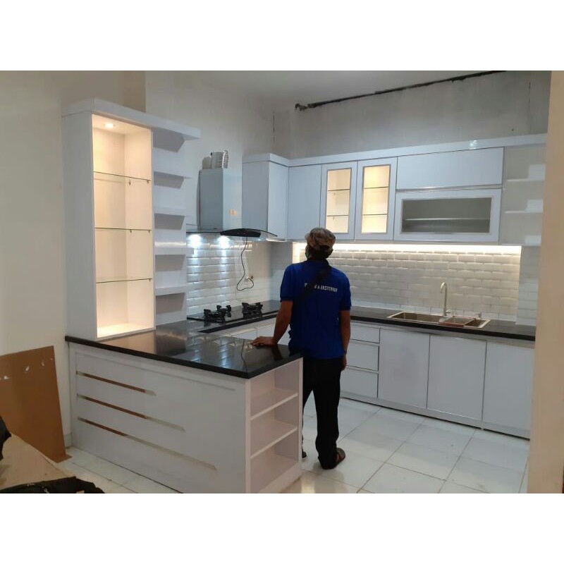 Jual KITCHEN SET CUSTOM l PVC BOARD l KITCHENSET PVCBOARD ANTI AIR ...