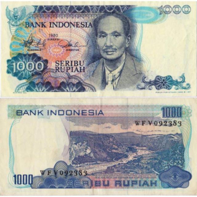 Jual Uang Kuno Lama 1000 Rupiah Tahun 1980 #BekasJoss | Shopee Indonesia