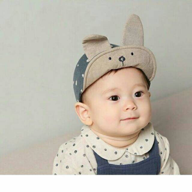 Jual Korean Rabbit Ear Baby Cap | Shopee Indonesia