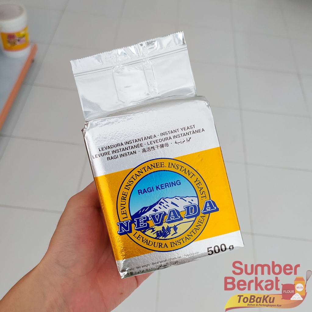 Jual Nevada Ragi Instan Kering Yeast Saf Instant 500 gr | Shopee Indonesia