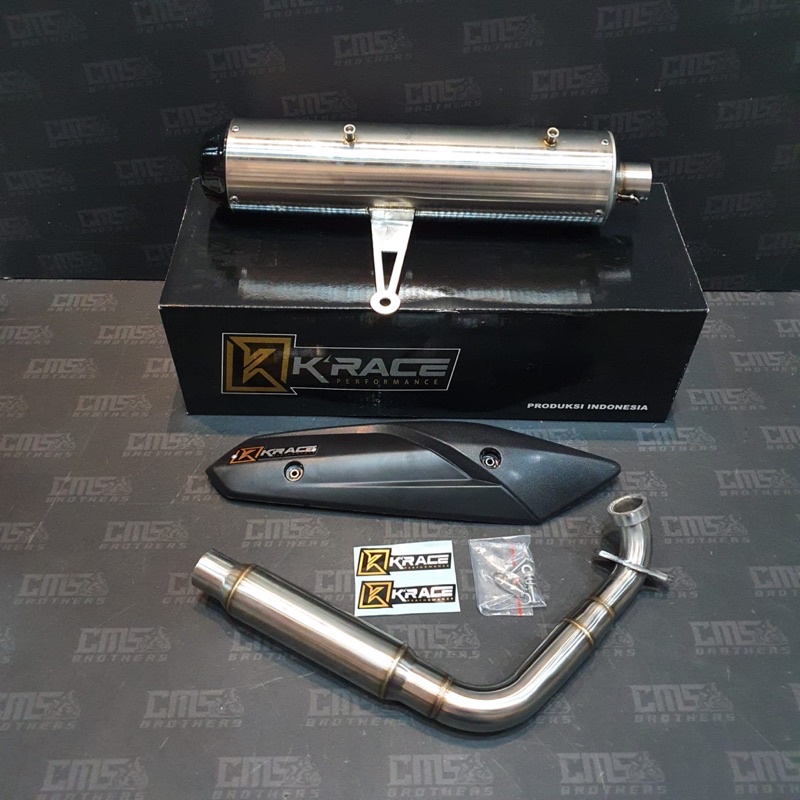 Jual Knalpot Standard Racing Stainless KRace K Race Yamaha Xmax 250 ...