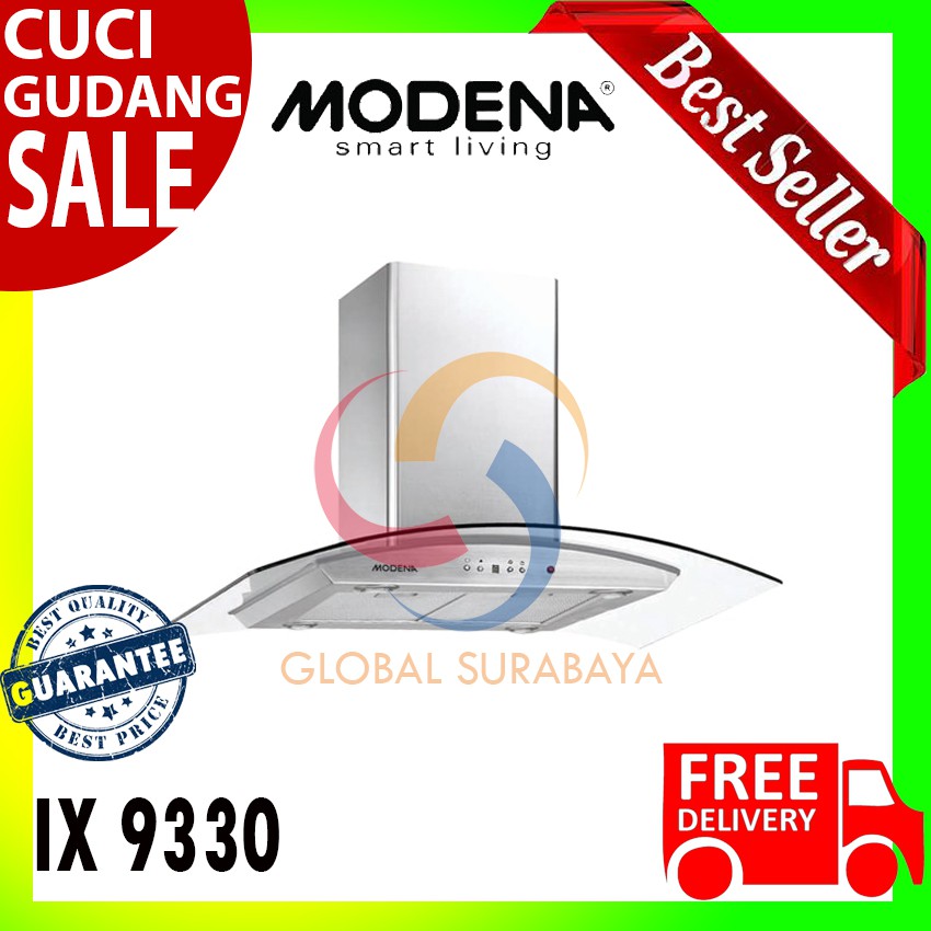 Jual Cooker Hood MODENA - Island Hood 90cm - IX 9330 | Shopee Indonesia