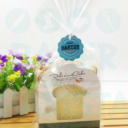 Jual Loaf bag / Plastik Roti tawar / Packaging Roti Tawar Tag 10pcs ...