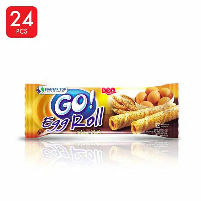 Jual DEO GO EGG ROLL / 1 BOX /24 PCS | Shopee Indonesia