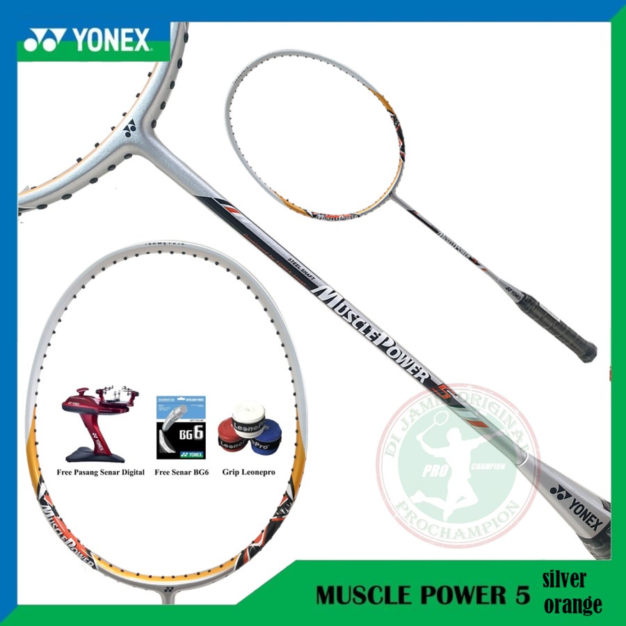 Jual Yonex Muscle Power 5 Raket Badminton Original | Shopee Indonesia