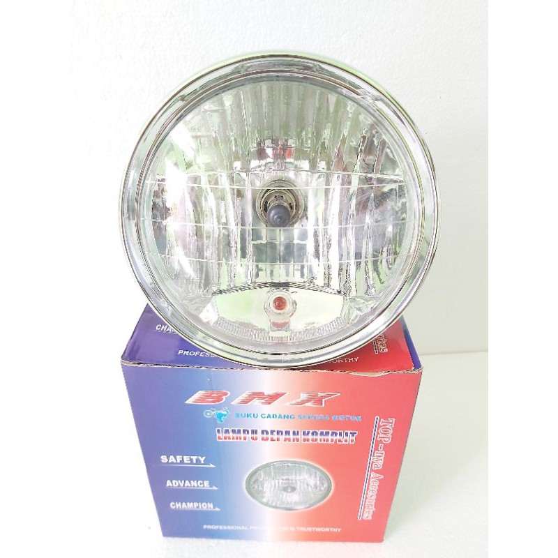 Jual lampu headlamp honda tiger revo lama ukuran 7 inchi pnp daymker 7