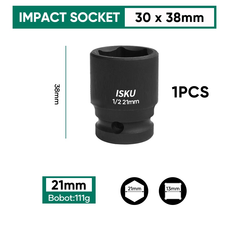 Jual Isku Pendek Mata Kunci Shock Impact Mata Kunci Sok Impact Impact