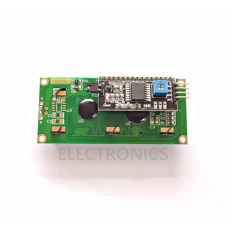 Jual LCD 1602 WITH I2C SERIAL INTERFACE MODULE | Shopee Indonesia