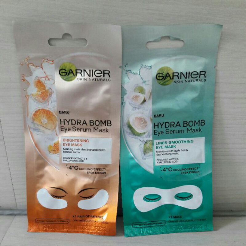 Jual garnier hydra bomb eye serum mask Shopee Indonesia