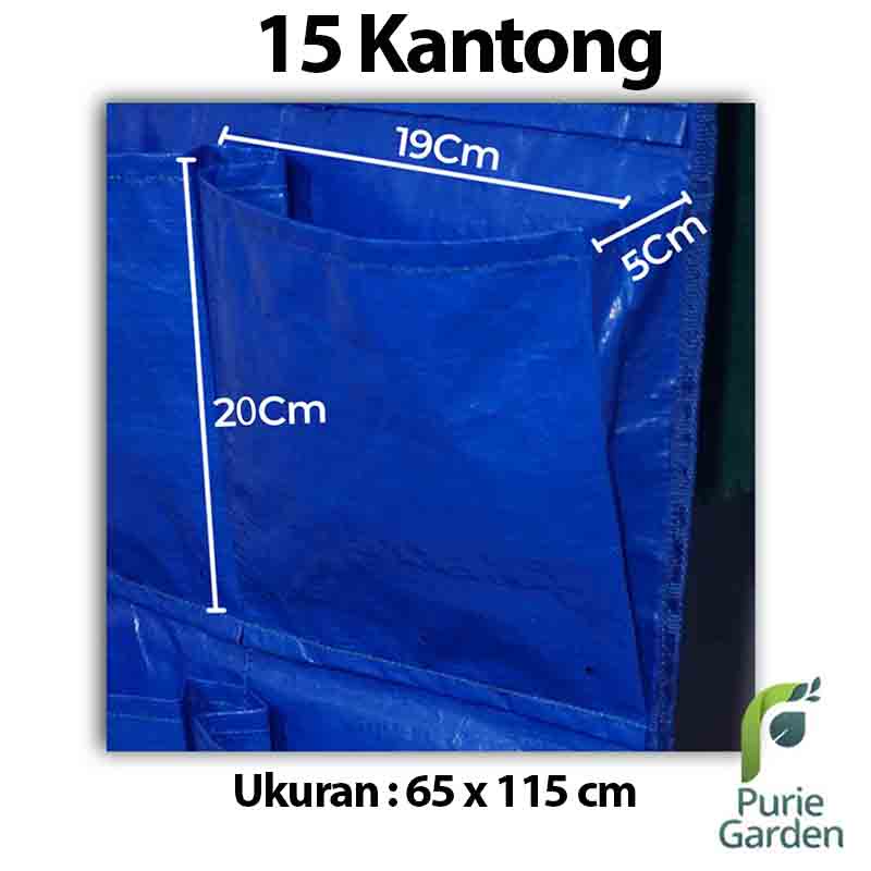 Jual Wall Planter Bag Kantong Pot Tanaman Bunga Hias Gantung Puriegarden Shopee Indonesia