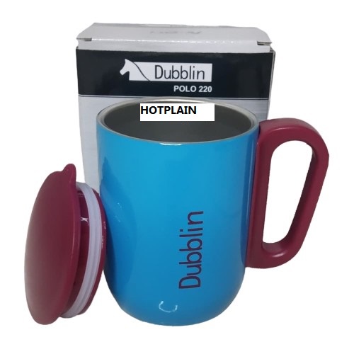 Jual Mug Gelas Cangkir Tahan Panas Dublin 220 Ml Kopi Teh Stainless Steel Dubblin Polo 220ml 5707