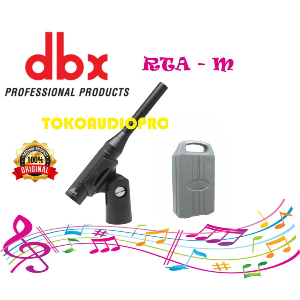 Jual Mic DBX RTA-M Measurement Microphone RTA Original | Shopee Indonesia