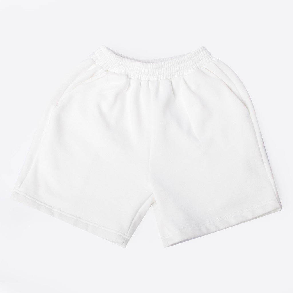 Jual SHORT SWEATPANTS WHITE Shopee Indonesia