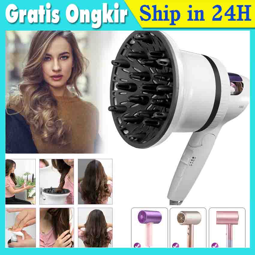 Jual Curly Hair Diffuser Professional Diffuser Attachment for Hair ...
