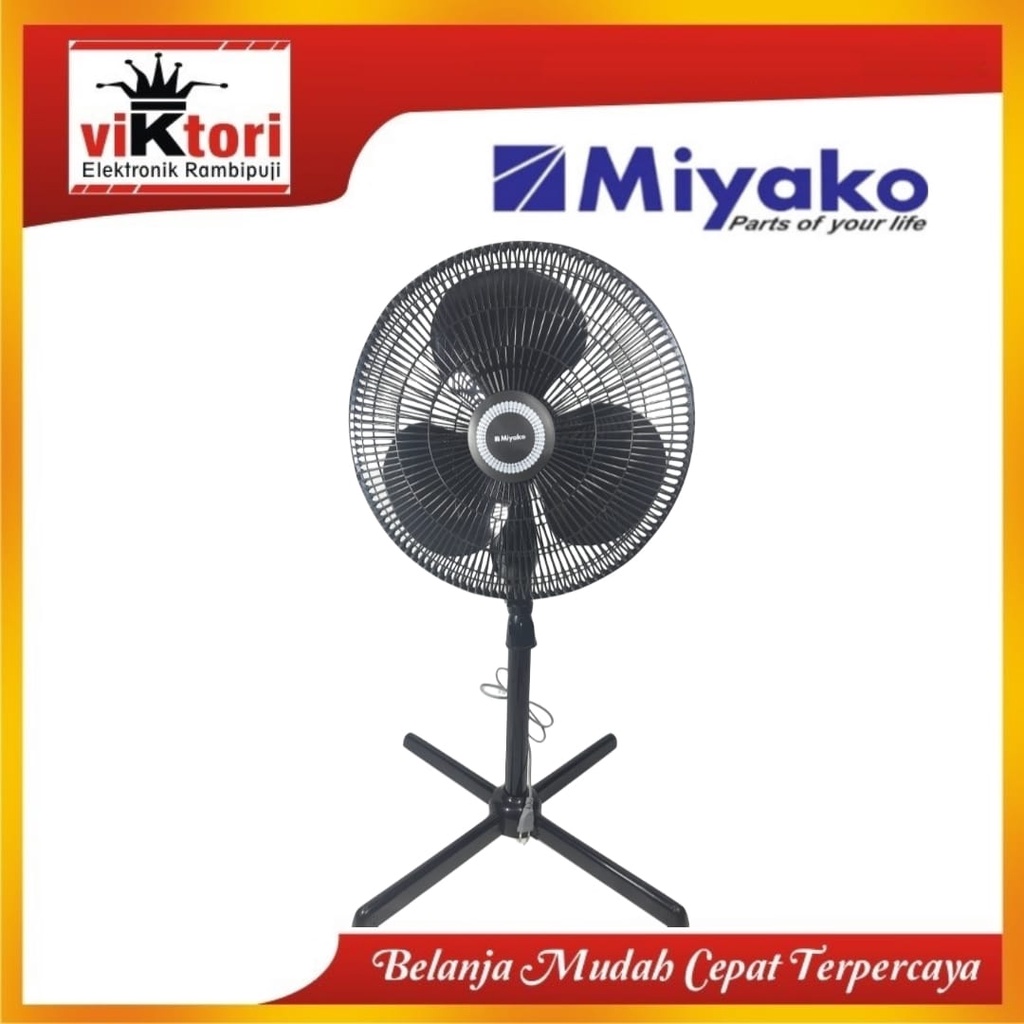 Jual MIYAKO KAS1606XPL / KIPAS ANGIN BERDIRI MIYAKO / STAND FAN MIYAKO