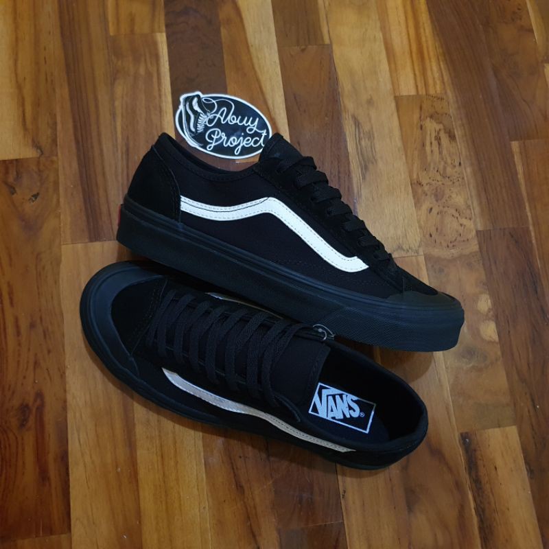 Jual Vans Old Skool Style 36 Decon Sf Black White Black | Shopee Indonesia