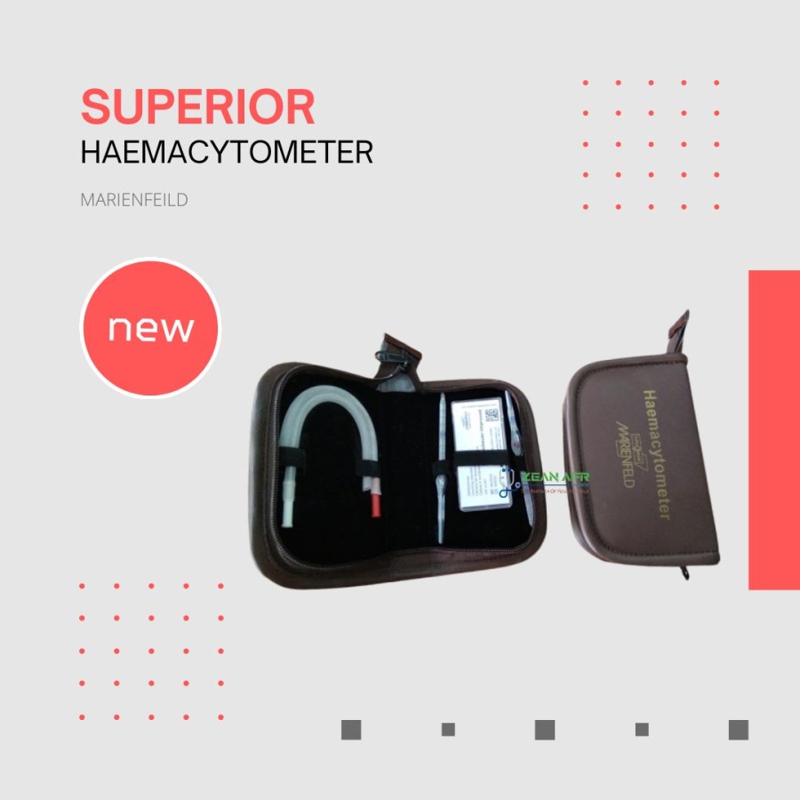 Jual HAEMOCYTOMETER Marienfeld Superior / Kamar Hitung Set dompet ...