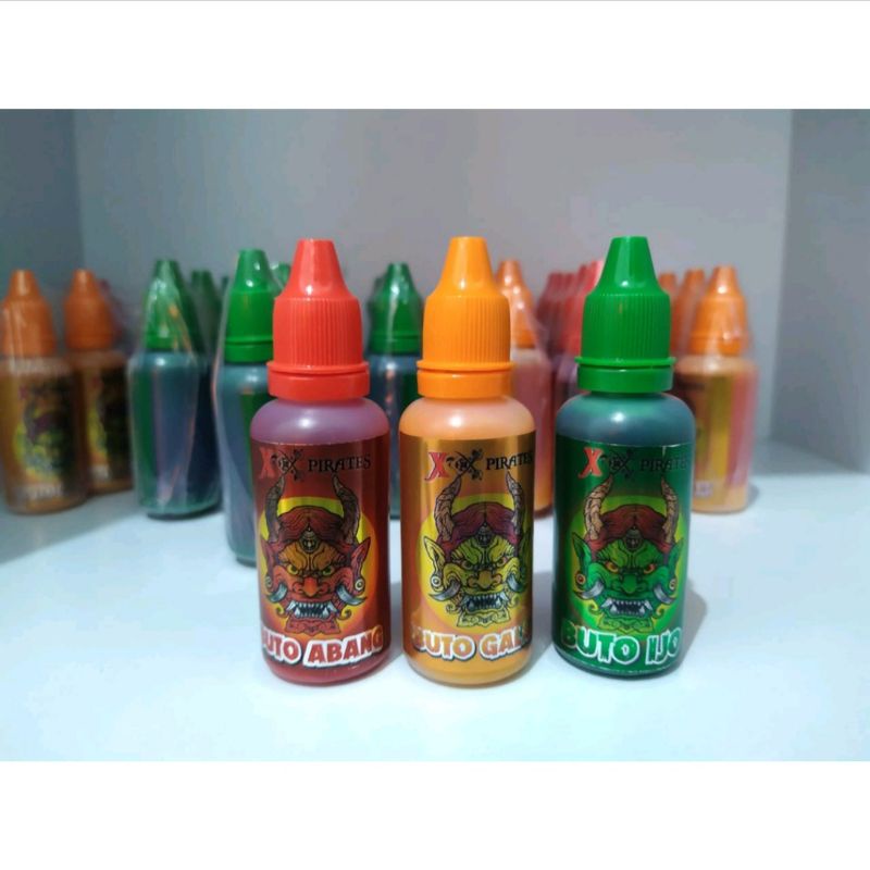 Jual ESSEN BUTO IJO X PIRATES BUTO ABANG BUTO GALAK 30ml | Shopee Indonesia
