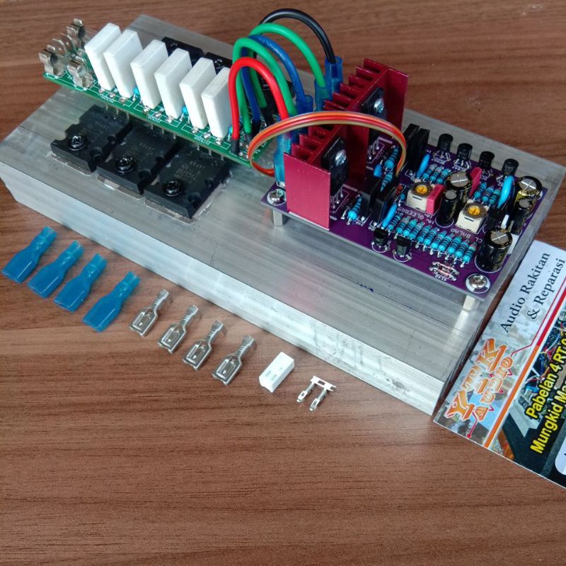 Jual KIT Power Amplifier OCL BALAP 3 Set TR Final Slim Fullset | Shopee