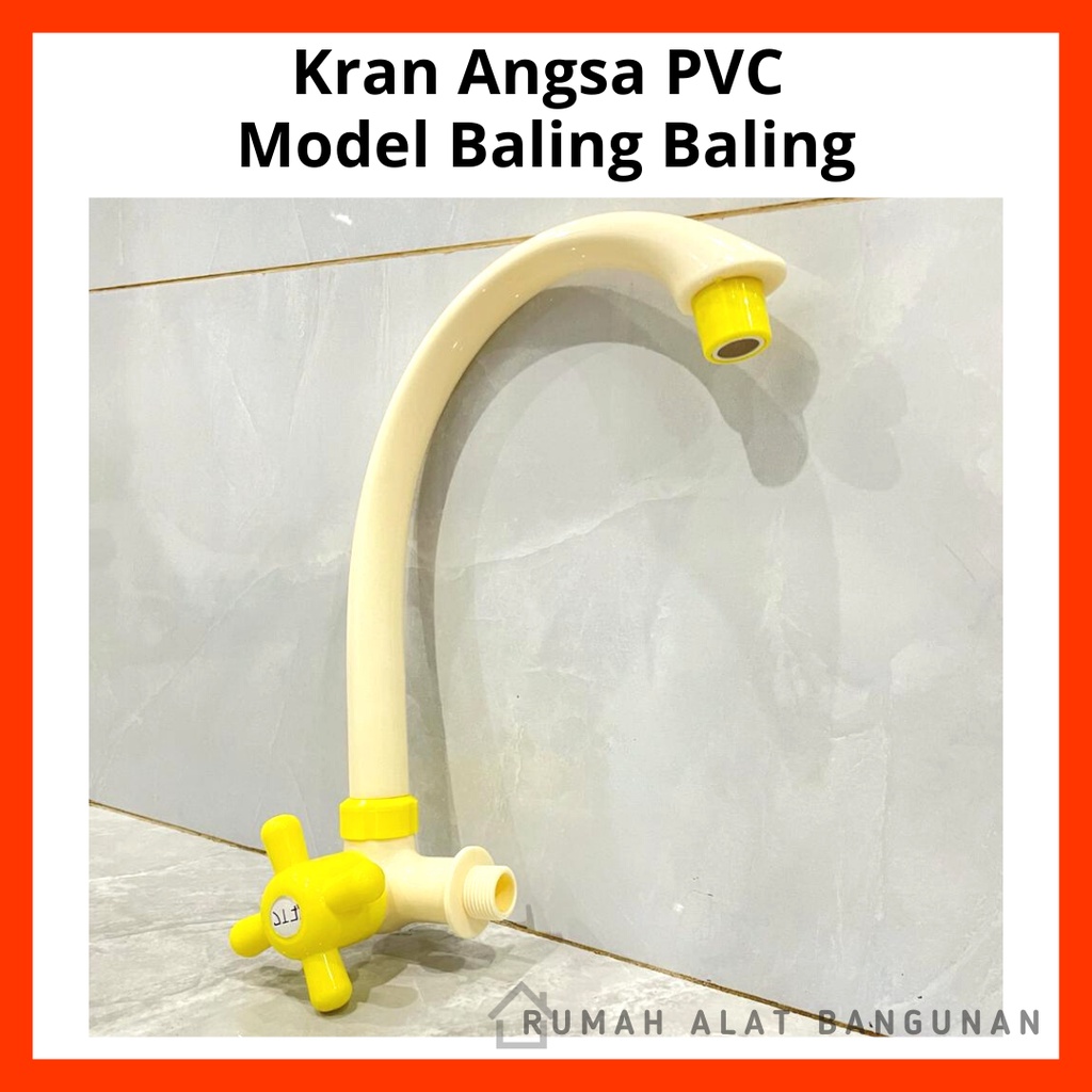 Jual Kran Angsa Pvc Model Engkol Baling Baling Kran Dapur Keran