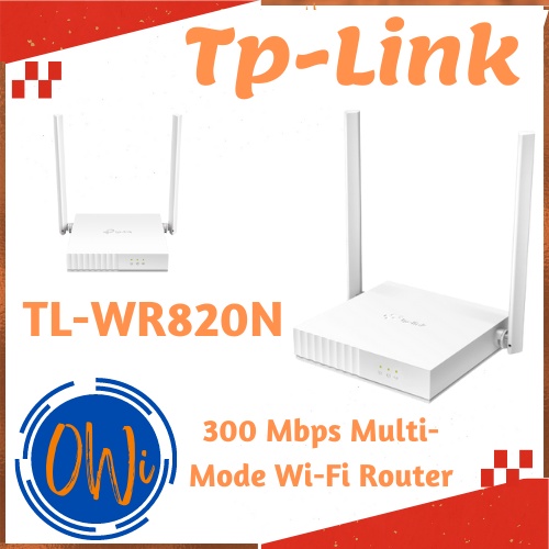 Jual Tp Link Tl Wr820n 300 Mbps Multi Mode Wi Fi Router Shopee Indonesia 3288