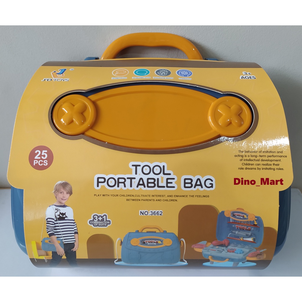 Jual Mainan Anak Perkakas - Tool Portable Bag 25 Pcs | Shopee Indonesia