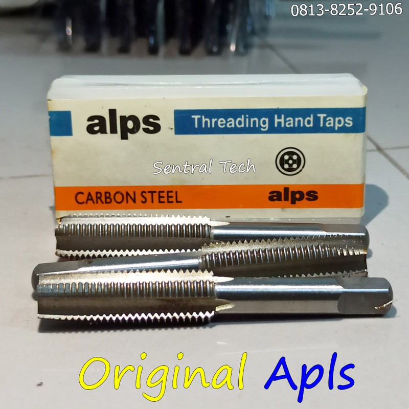 Jual Hand Tap 11/16 X 18 UNF ALPS Carbon Steel Inch Set Shopee Indonesia