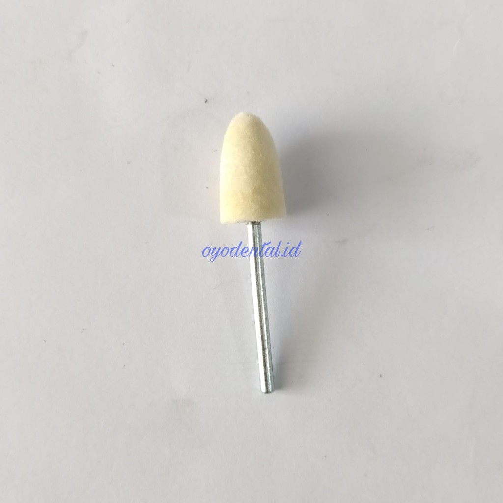 Jual Dental felt cone wool polishing / bur feltcone Shopee Indonesia