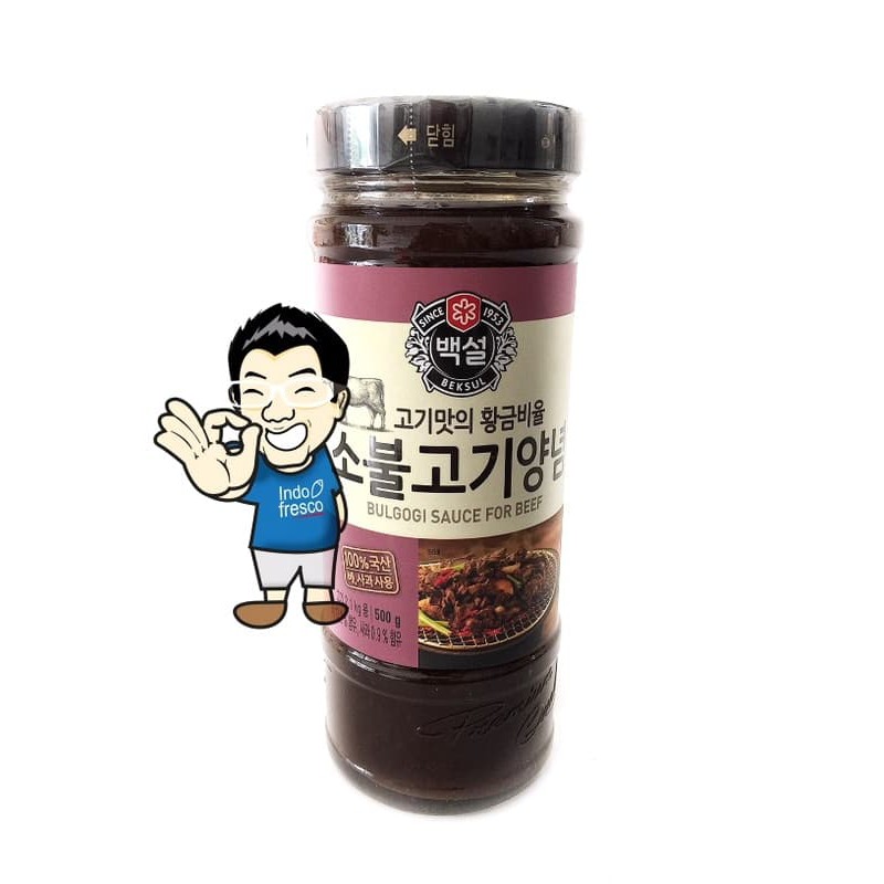 Jual BEKSUL KOREAN BBQ BULGOGI SAUCE MARINADE SAUS BUMBU BBQ 500G ...