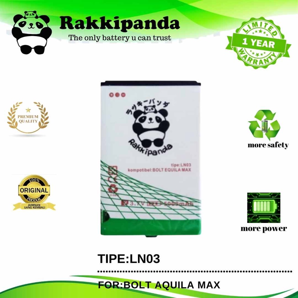 Jual RakkiPanda - LN03 Modem Bolt Equila Max Batre Batrai Baterai ...