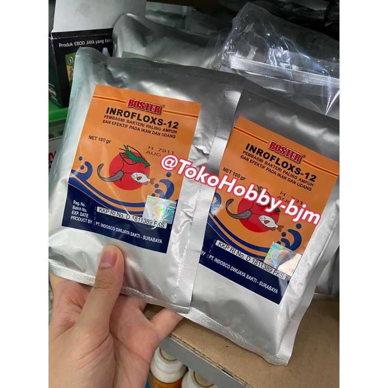 Jual Boster Inrofloxs Vitamin Antibiotik Ikan Udang Tambak