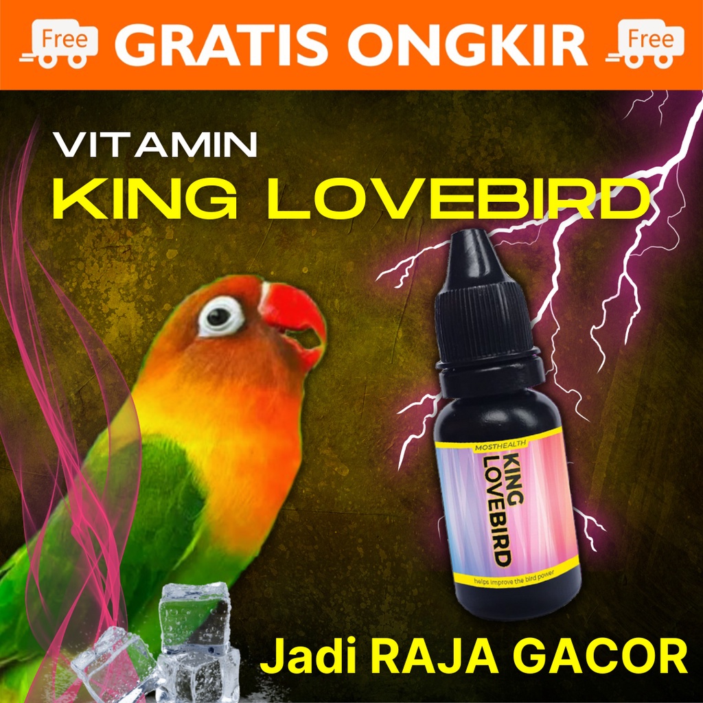 Jual Vitamin Lovebird Konslet Fighter KINGLOVEBIRD Racikan Vitamin