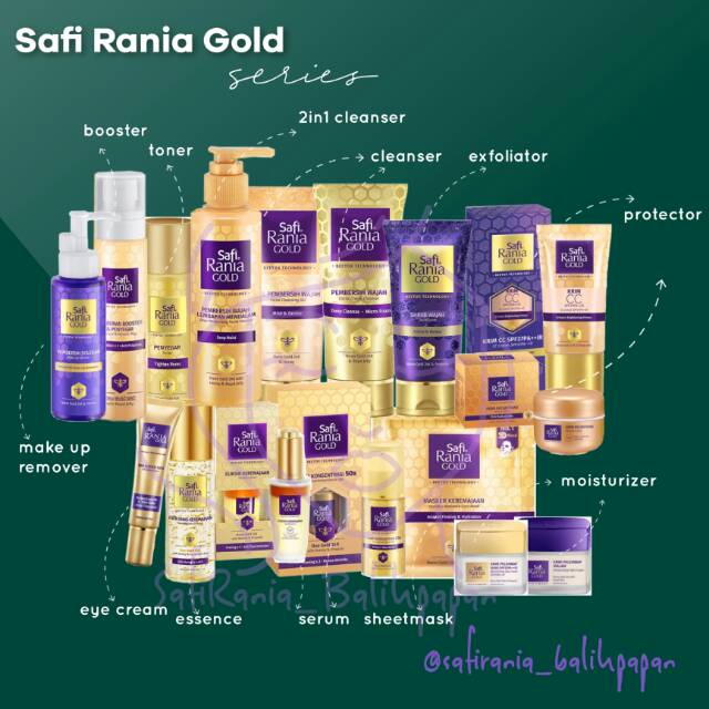 Jual Safi Malaysia | Safi Rania Gold Eliksir Complete Series | Shopee ...