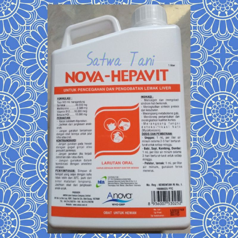 Jual Nova Hepavit (pencegahan dan pengobatan lemak liver) | Shopee ...