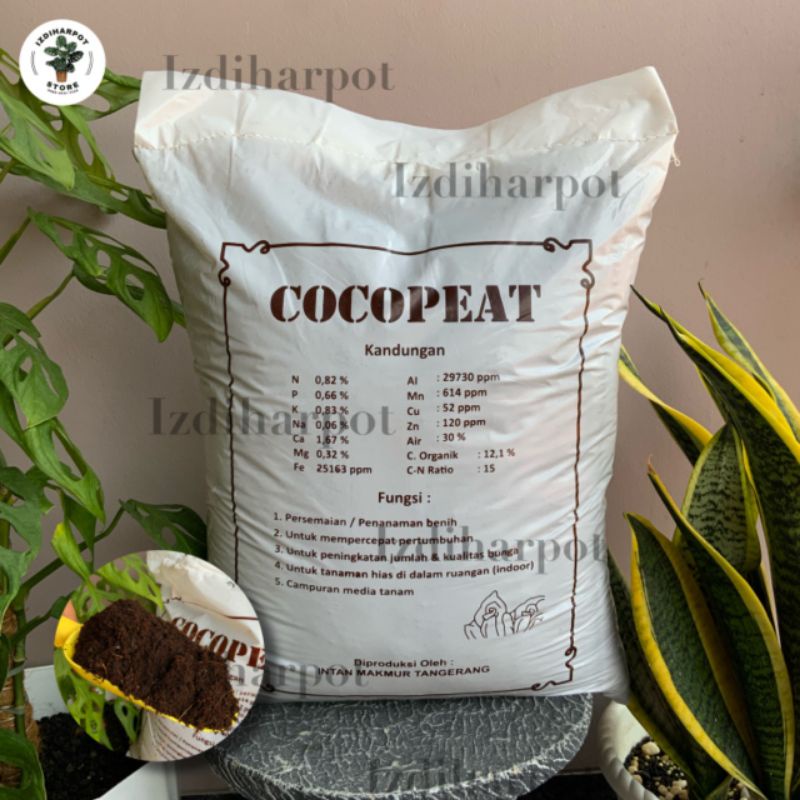 MEDIA TANAM COCOPEAT INTAN MAKMUR SERABUT KELAPA HALUS KEMASAN PABRIK - COCOPEAT SABLON